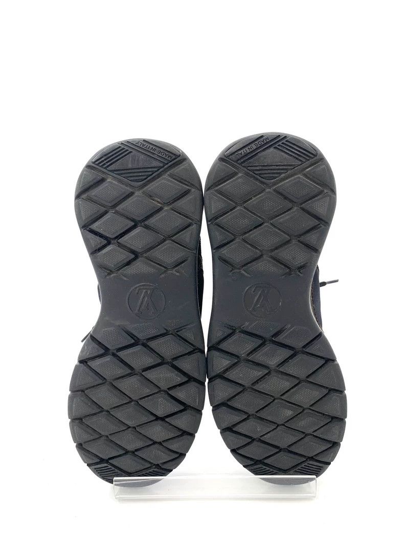 Louis Vuitton Louis Vuitton lv Louis Vuitton Size 38 Black Brown Mesh Patch Laced Casual Sports Shoes Size US 6 / EU 39 - 5 Thumbnail