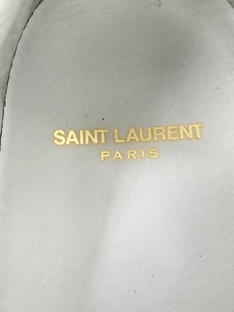 Saint Laurent Paris Saint Laurent Paris Saint Laurent Size 40 White Star Round Toe Laced Casual Loafers Size US 7 / EU 40 - 7 Thumbnail