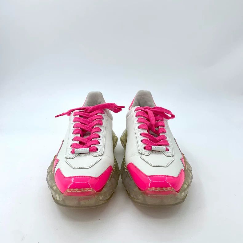Jimmy Choo Jimmy Choo Jimmy Choo Size 37 Color-blocked Laced Thick Sole Casual Shoes Size US 6 / IT 36 - 3 Thumbnail