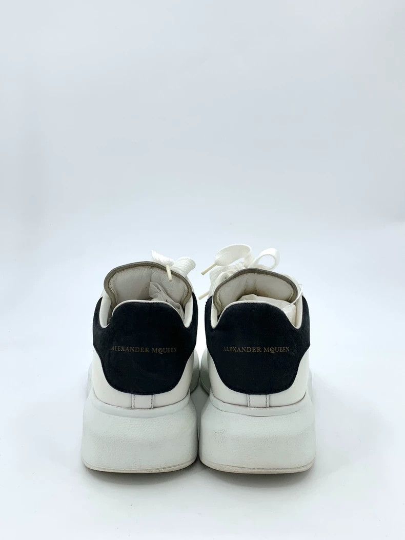 Alexander McQueen Alexander McQueen Alexander McQueen Size 38 White Thick Sole Leather Laced Casual Sports Shoes Size US 5.5 / EU 38 - 4 Thumbnail