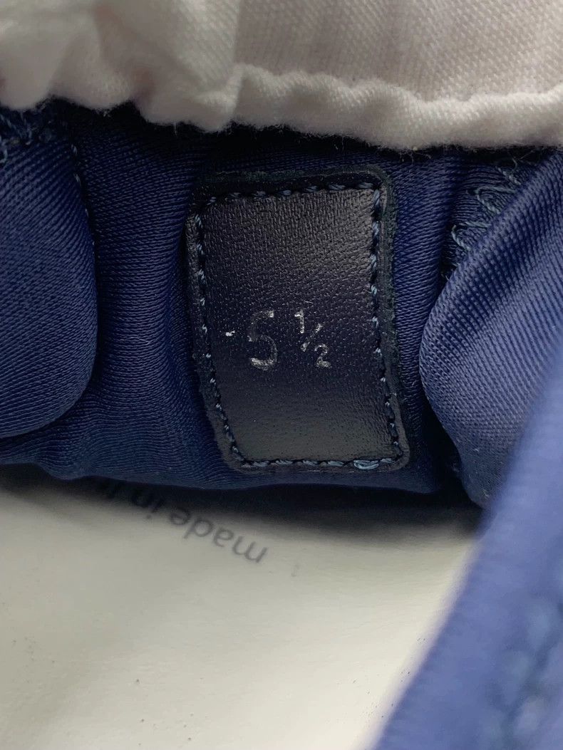 Louis Vuitton Louis Vuitton Lv Louis Vuitton Size 39.5 Dark Blue Laced Knit Casual Sports Shoes Size US 8 / IT 38 - 6 Thumbnail