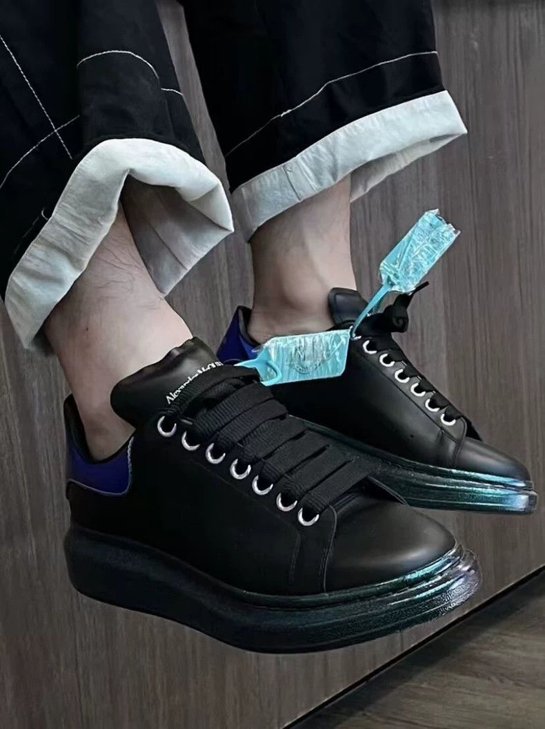 Alexander McQueen Alexander McQueen Alexander McQueen Size 38.5 Color-blocked Thick Sole Laced Casual Shoes Size US 6 / EU 39 - 9 Thumbnail