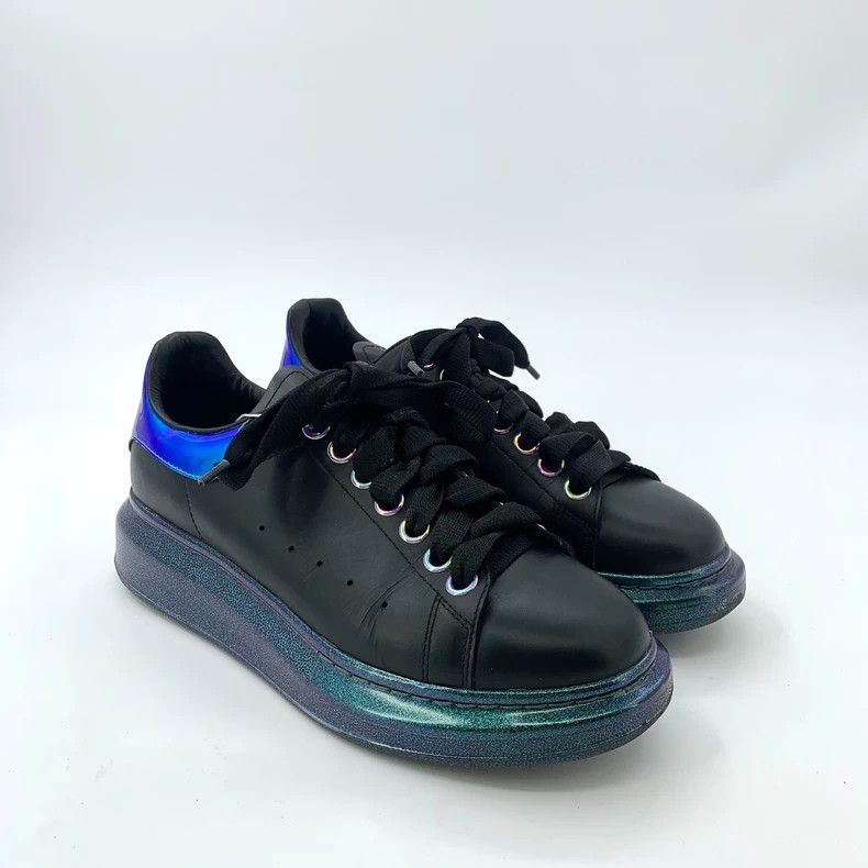 Alexander McQueen Alexander McQueen Alexander McQueen Size 38.5 Color-blocked Thick Sole Laced Casual Shoes Size US 6 / EU 39 - 2 Thumbnail