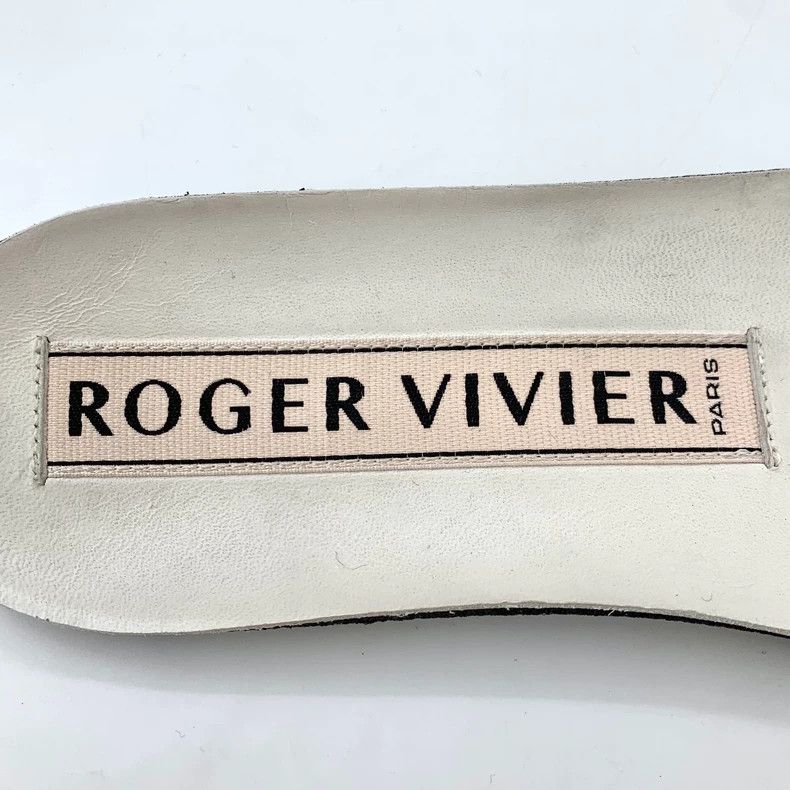 Roger Vivier Roger Vivier RV Size 38 White Decoration Laced Casual Sports Shoes Size US 5.5 / EU 38 - 8 Thumbnail
