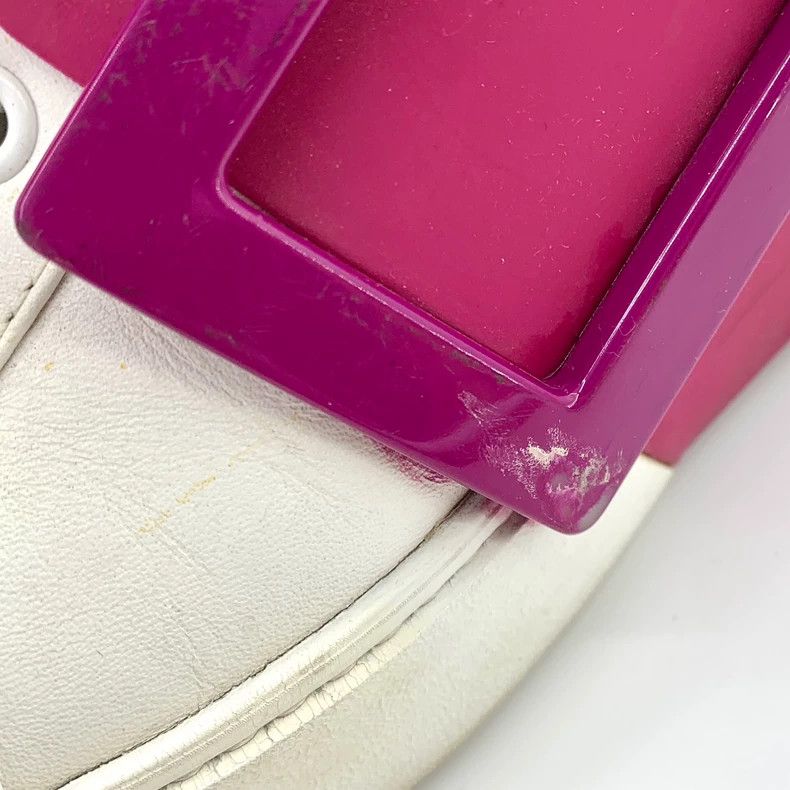 Roger Vivier Roger Vivier RV Size 38 White Decoration Laced Casual Sports Shoes Size US 5.5 / EU 38 - 9 Thumbnail