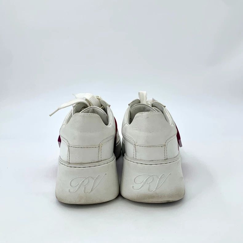 Roger Vivier Roger Vivier RV Size 38 White Decoration Laced Casual Sports Shoes Size US 5.5 / EU 38 - 4 Thumbnail