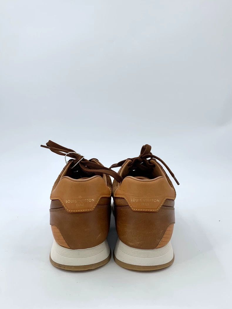 Alexander McQueen Louis Vuitton Lv Louis Vuitton Size 39.5 Brown Leather Laced Casual Sports Shoes Size US 8 / IT 38 - 4 Thumbnail