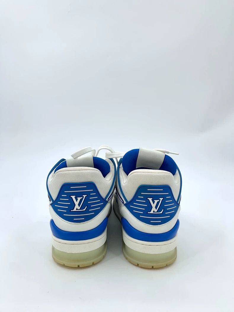 Louis Vuitton Louis Vuitton Trainer Blue and white color lace-up sports shoes, size 42 Size US 8.5 / EU 41-42 - 4 Thumbnail