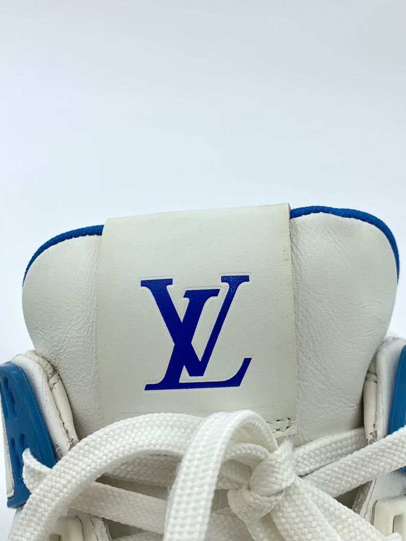 Louis Vuitton Louis Vuitton Trainer Blue and white color lace-up sports shoes, size 42 Size US 8.5 / EU 41-42 - 6 Thumbnail