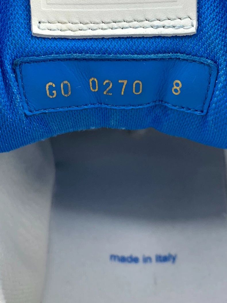 Louis Vuitton Louis Vuitton Trainer Blue and white color lace-up sports shoes, size 42 Size US 8.5 / EU 41-42 - 7 Thumbnail