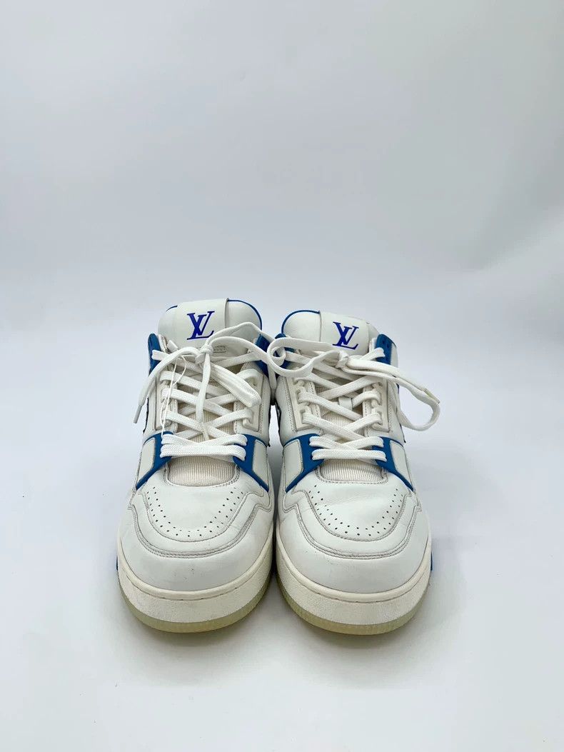 Louis Vuitton Louis Vuitton Trainer Blue and white color lace-up sports shoes, size 42 Size US 8.5 / EU 41-42 - 3 Thumbnail