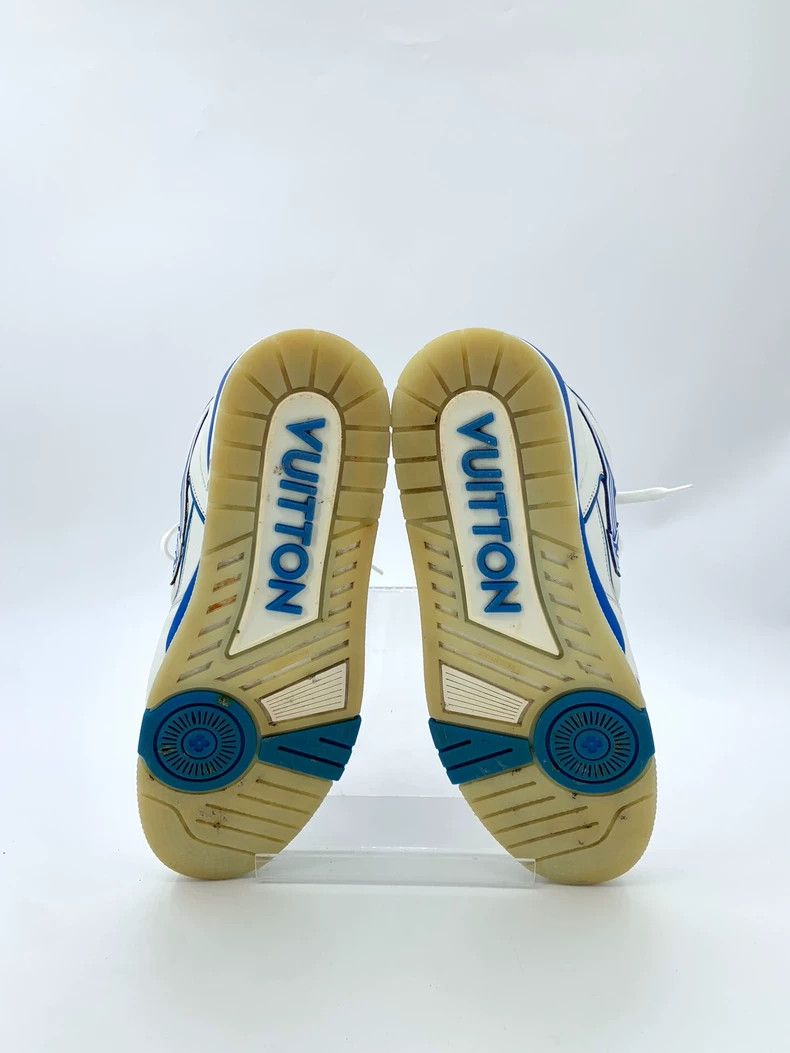 Louis Vuitton Louis Vuitton Trainer Blue and white color lace-up sports shoes, size 42 Size US 8.5 / EU 41-42 - 5 Thumbnail