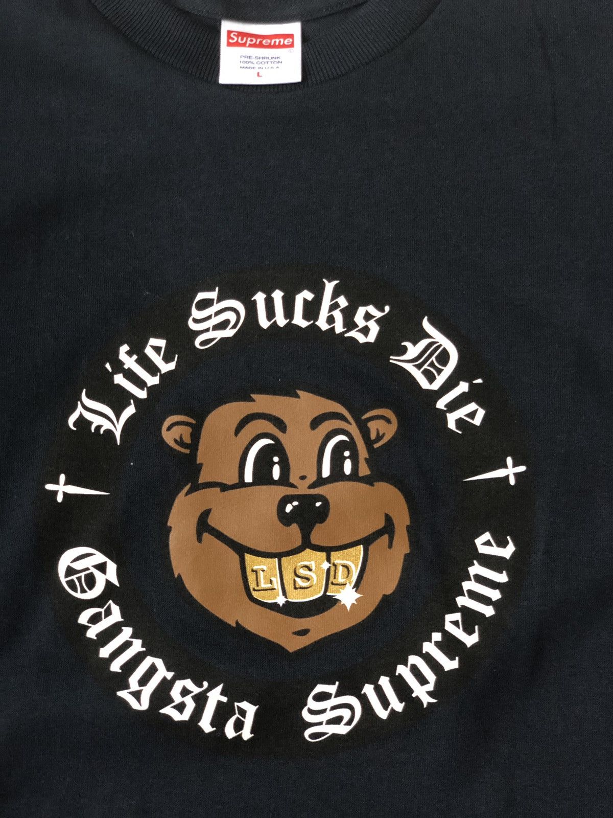 Supreme Supreme Life Sucks Tee | Grailed