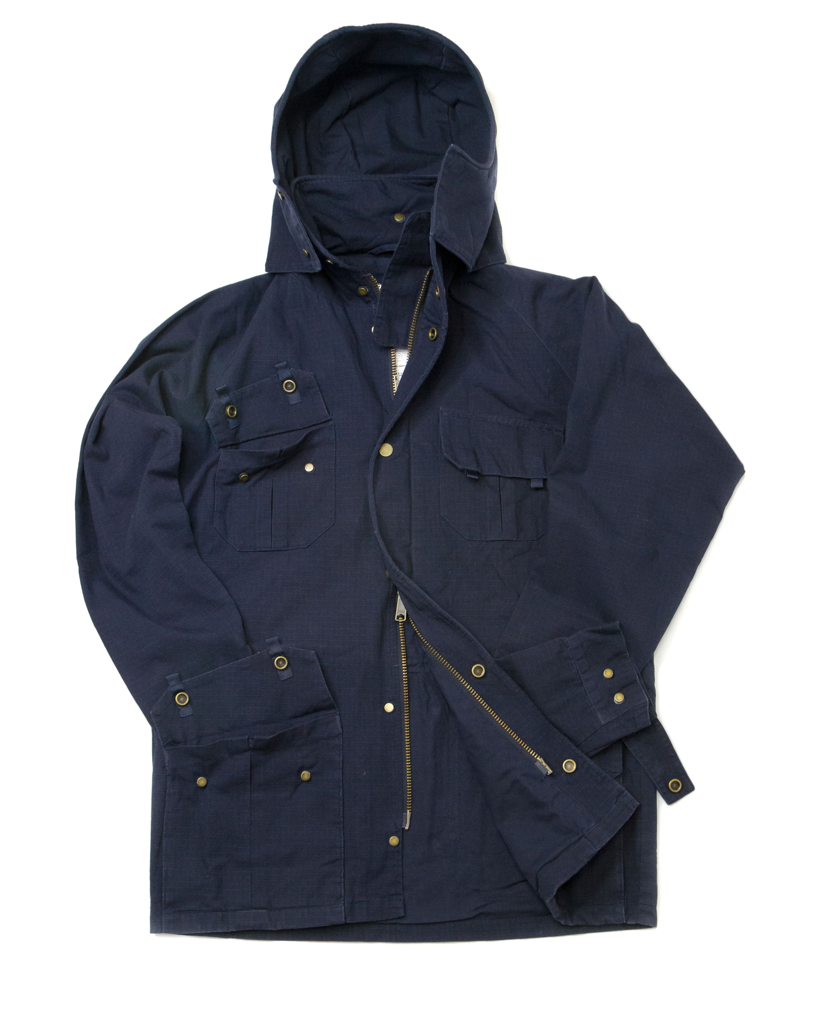 Kith KITH Ashland Field Jacket MIL 15 Rip Stop Navy Grailed