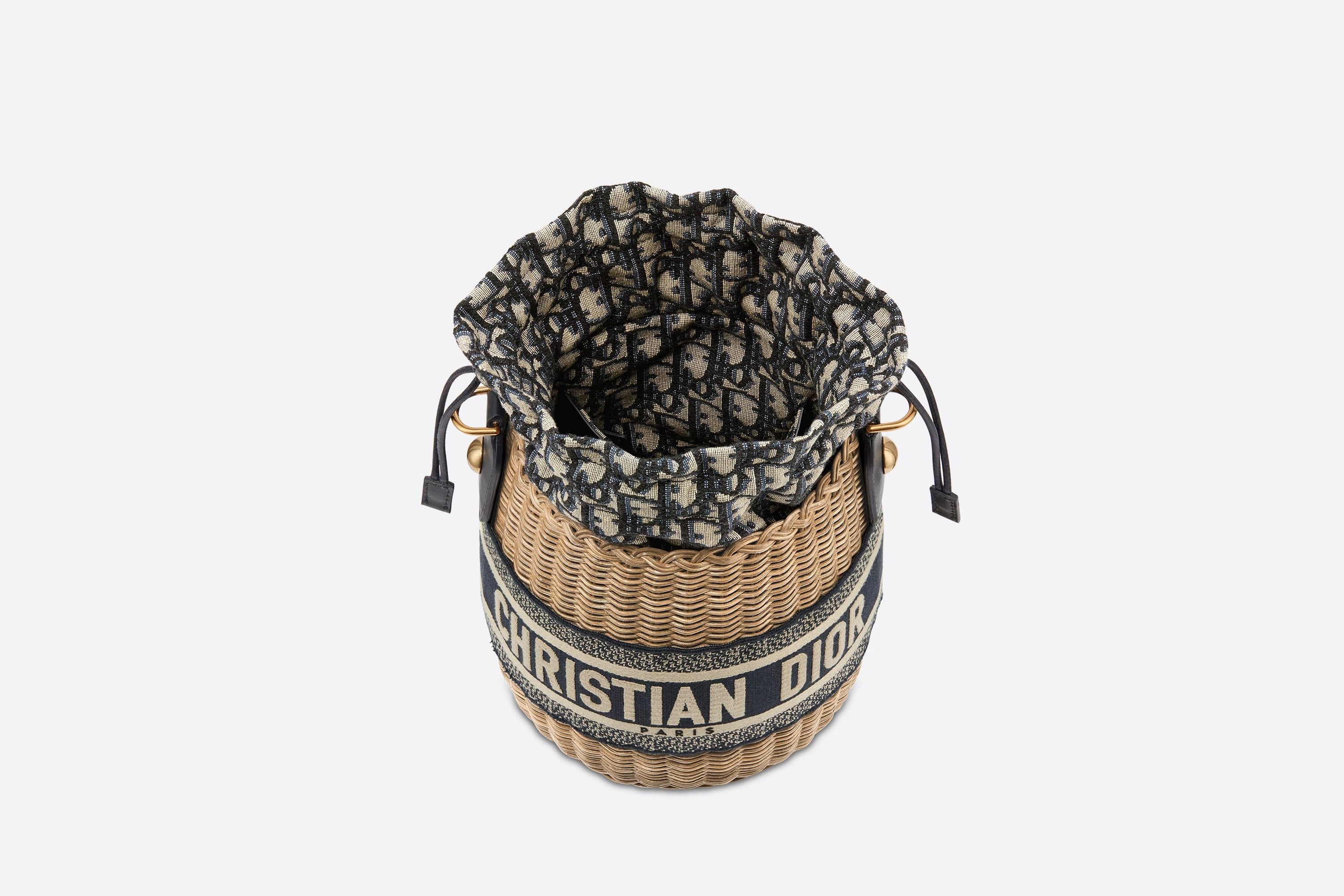 Dior Dior Wicker Bucket Bag Size ONE SIZE - 3 Thumbnail