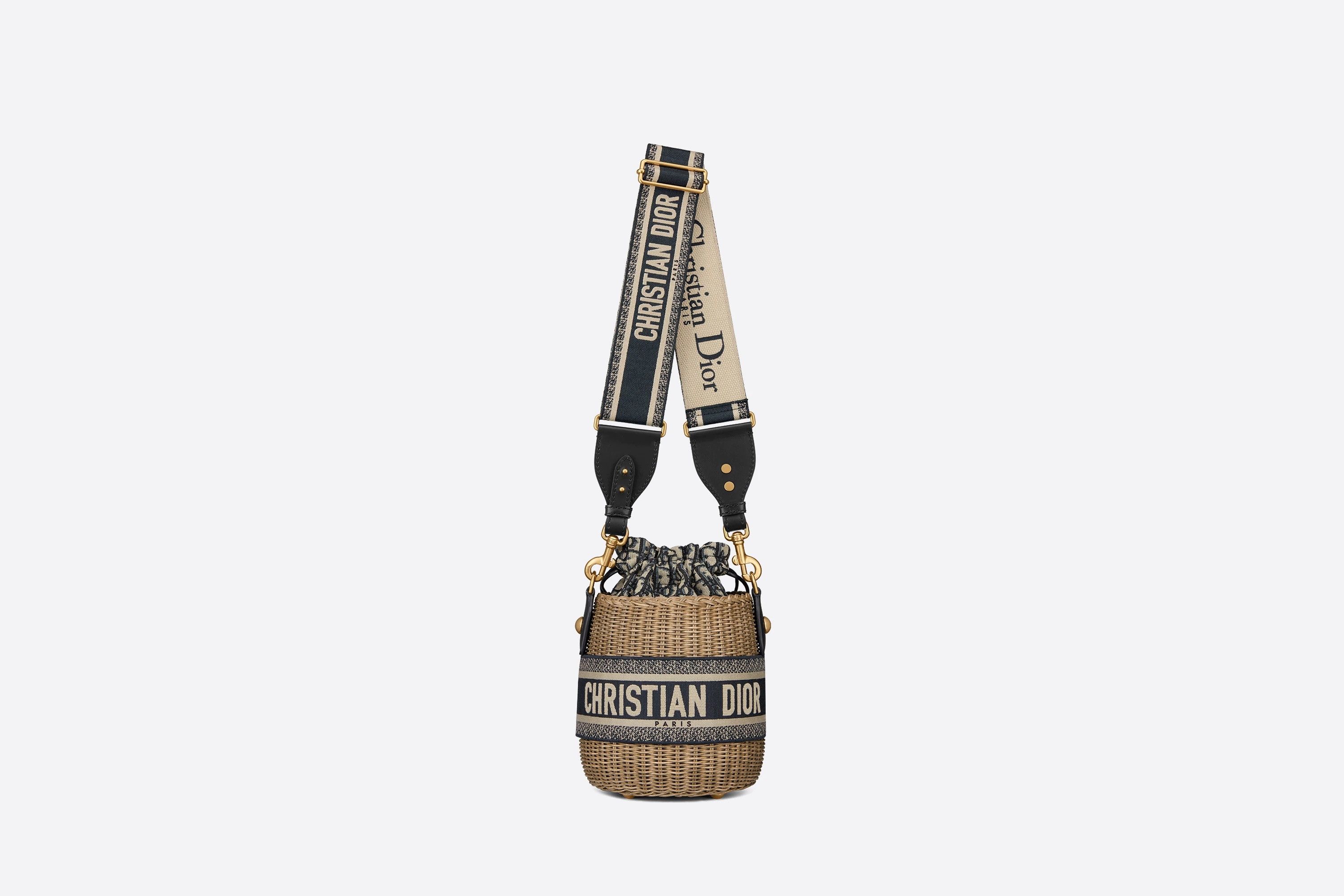 Dior Dior Wicker Bucket Bag Size ONE SIZE - 4 Thumbnail