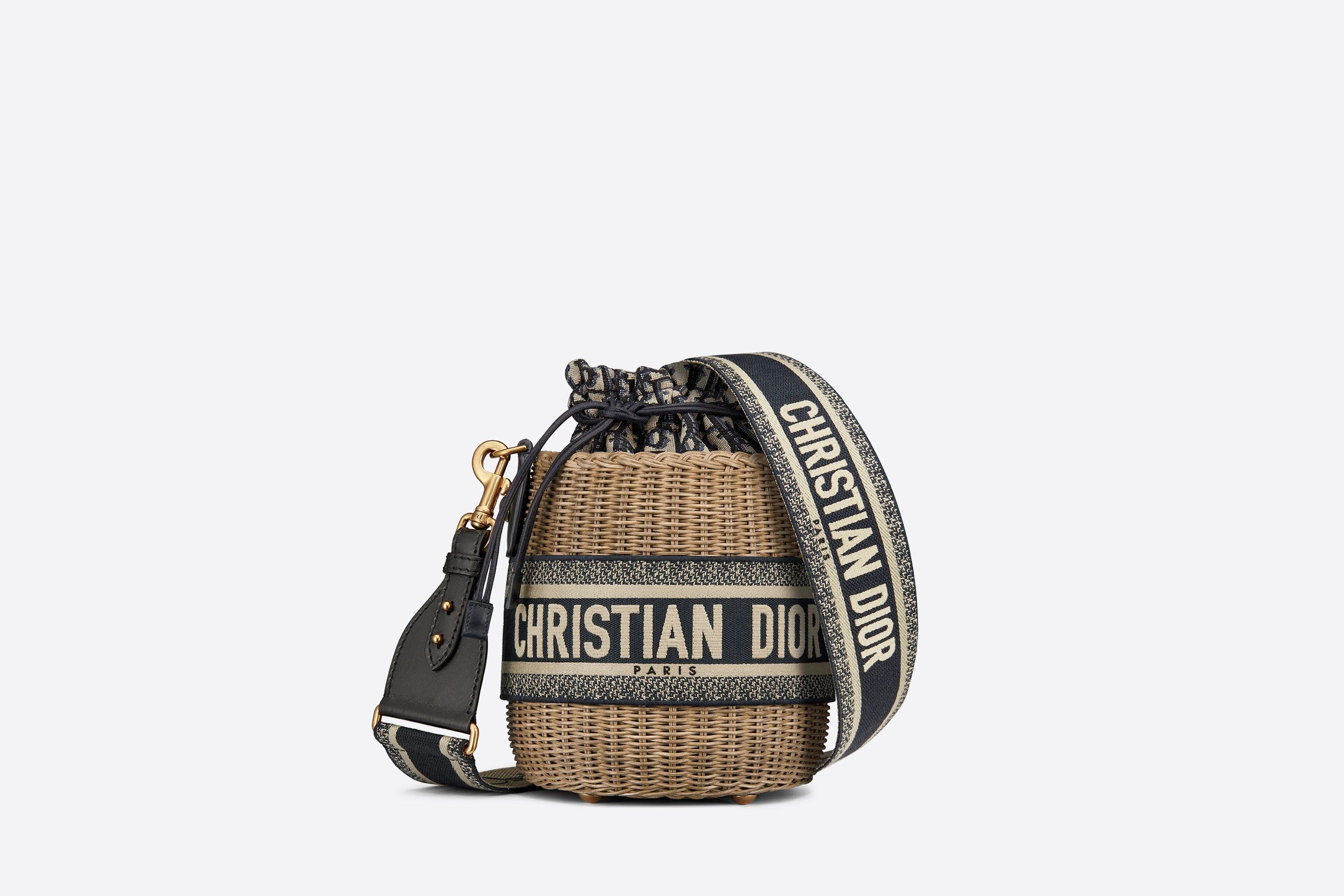Dior Dior Wicker Bucket Bag Size ONE SIZE - 5 Thumbnail