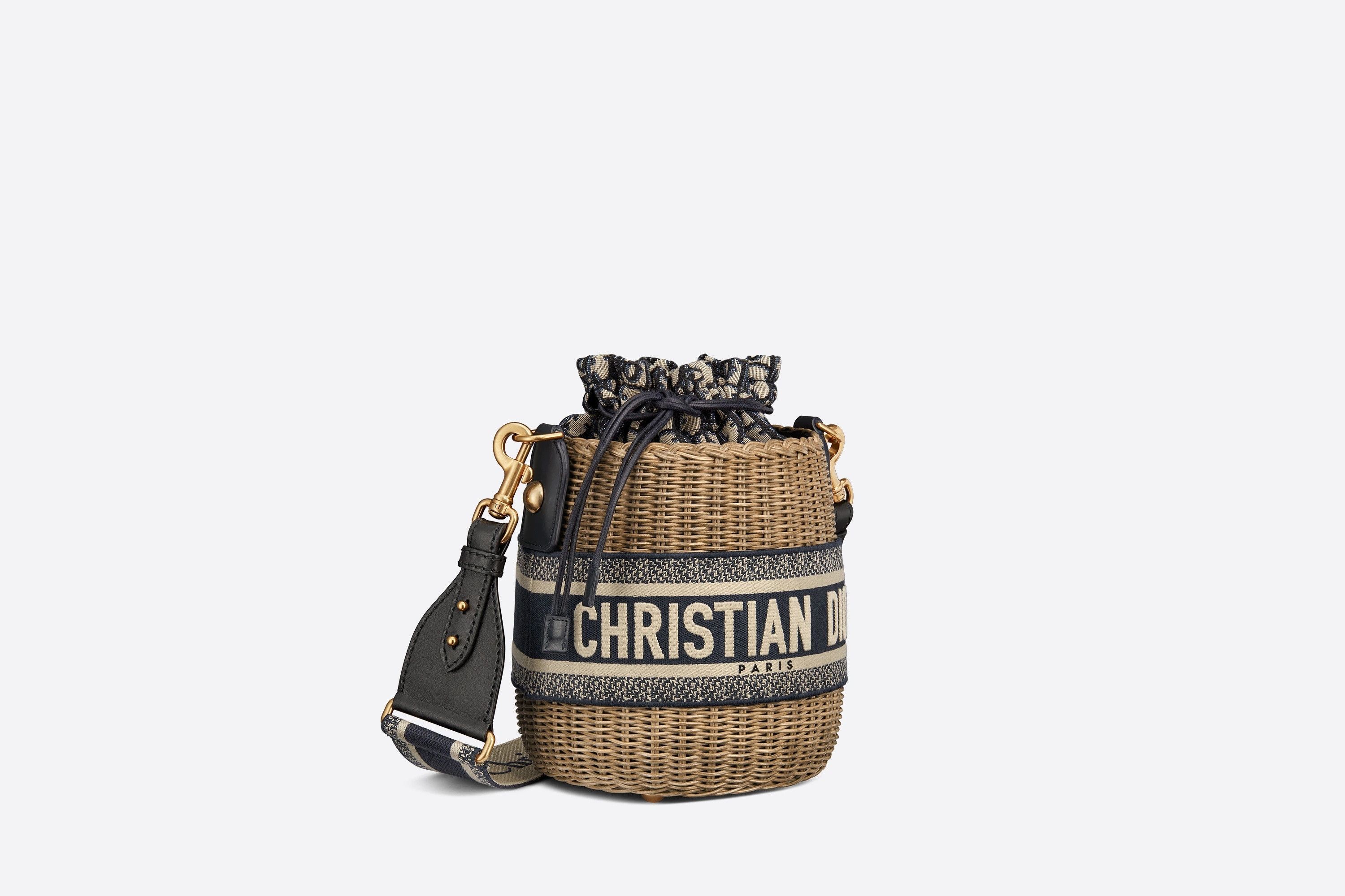 Dior Dior Wicker Bucket Bag Size ONE SIZE - 2 Thumbnail