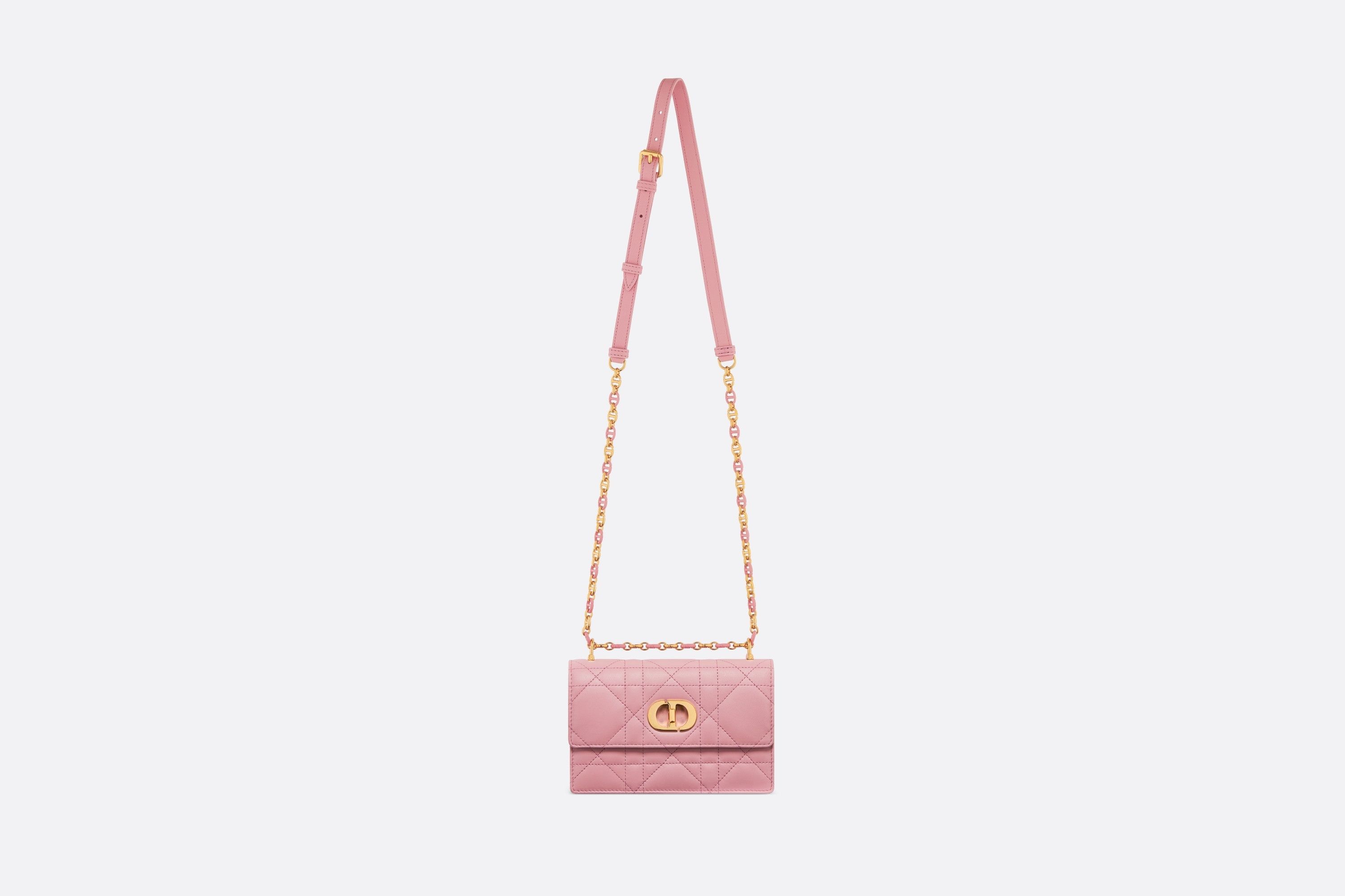 Dior Miss Caro Mini Bag Pink Size ONE SIZE - 4 Thumbnail