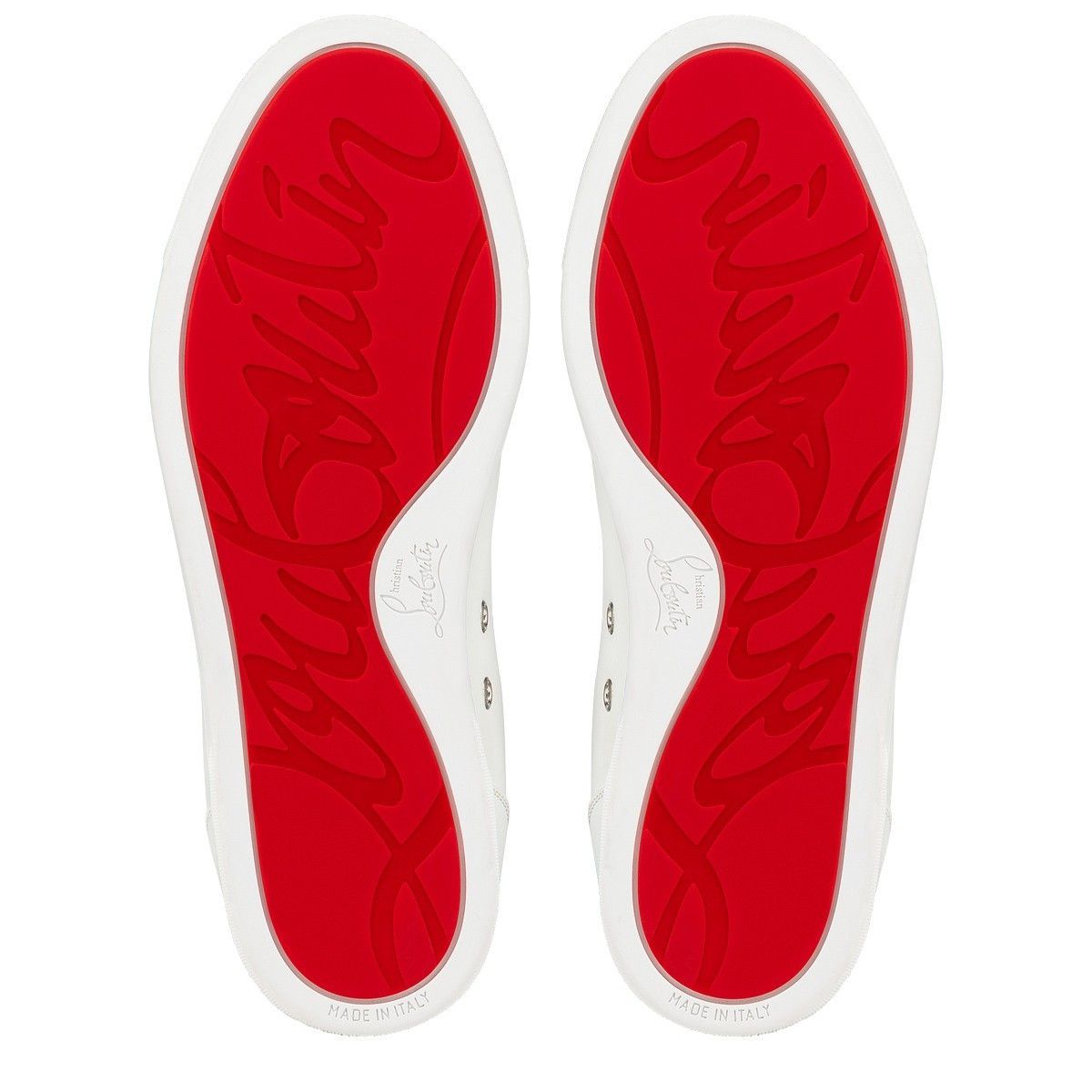 Christian Louboutin F.A.V Fique A Vontade Mid Cut White Size US 8 / EU 41 - 6 Thumbnail