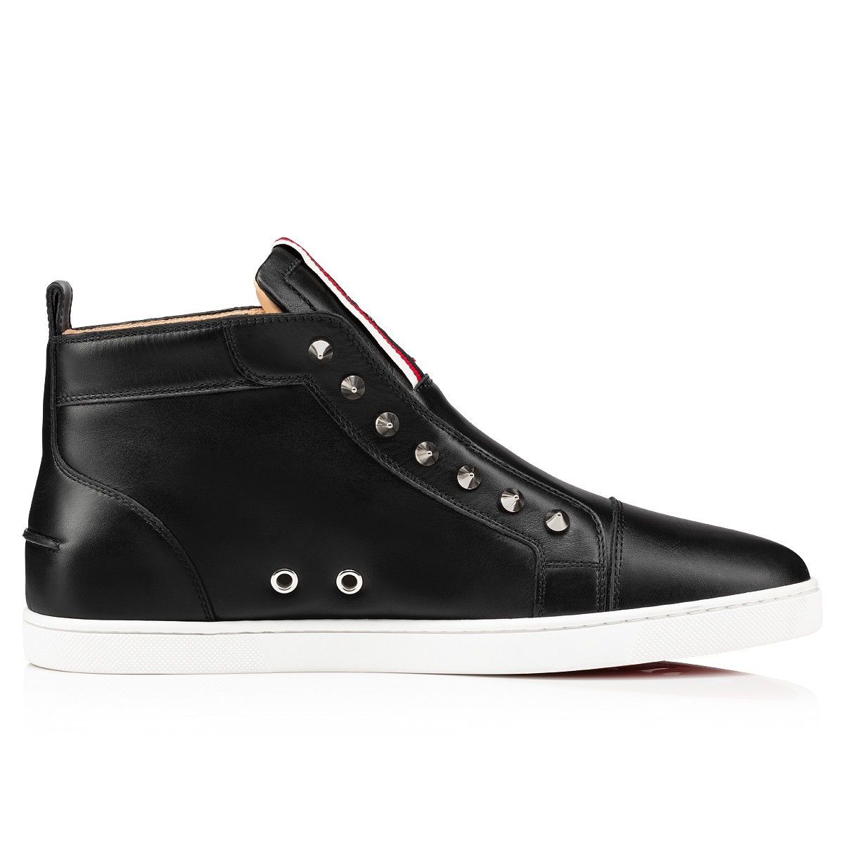Christian Louboutin F.A.V Fique A Vontade Mid Cut Black Size US 10 / EU 43 - 4 Thumbnail