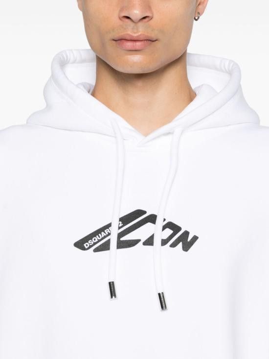 Dsquared2 DSQUARED2 Men Hoodies S79GU0137 D25007100 White Size US S / EU 44-46 / 1 - 4 Thumbnail