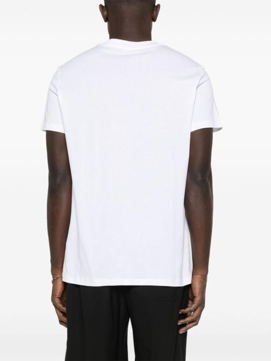 BALMAIN Men T-Shirts EH1EF000GD84 0HF White