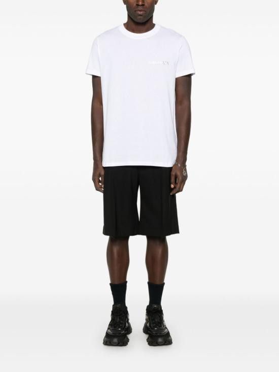 Balmain BALMAIN Men T-Shirts EH1EF000GD84 0HF White Size US M / EU 48-50 / 2 - 2 Thumbnail