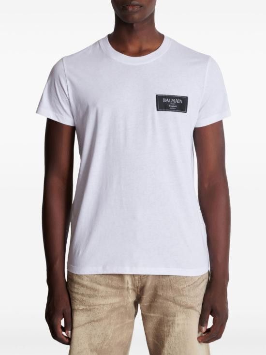 Balmain BALMAIN Men T-Shirts EH1EF000BC91 0FA White Size US S / EU 44-46 / 1 - 3 Thumbnail