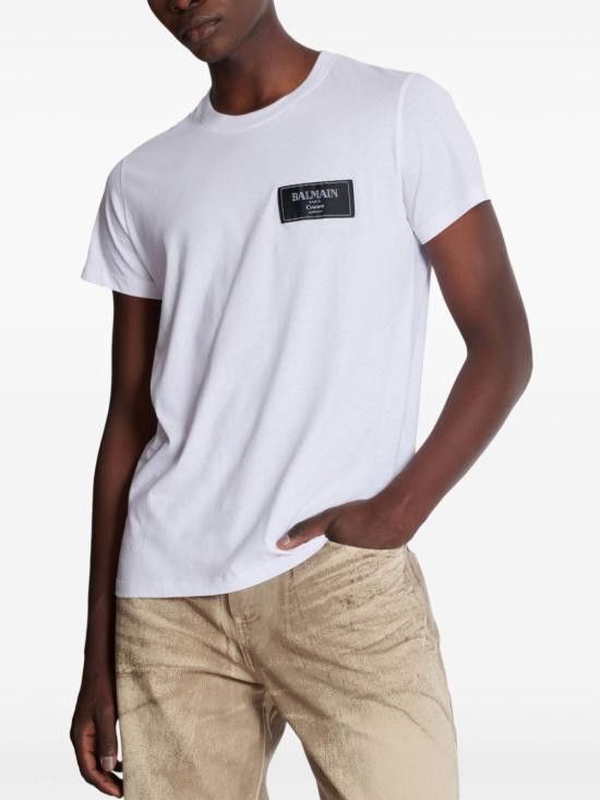 Balmain BALMAIN Men T-Shirts EH1EF000BC91 0FA White Size US S / EU 44-46 / 1 - 7 Thumbnail