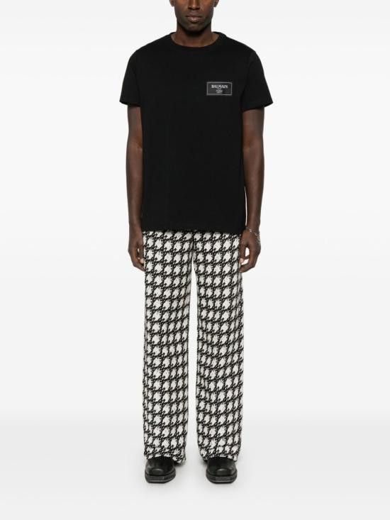Balmain BALMAIN Men T-Shirts EH1EF000BC91 0PA Black Size US M / EU 48-50 / 2 - 2 Thumbnail