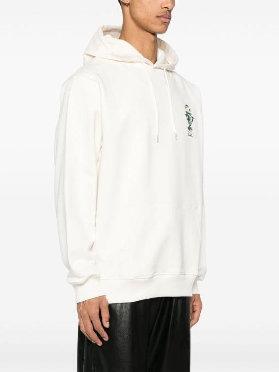 Drole De Monsieur DROLE DE MONSIEUR Men Hoodies FHO174 CO127CREAM Beige Size US L / EU 52-54 / 3 - 3 Thumbnail
