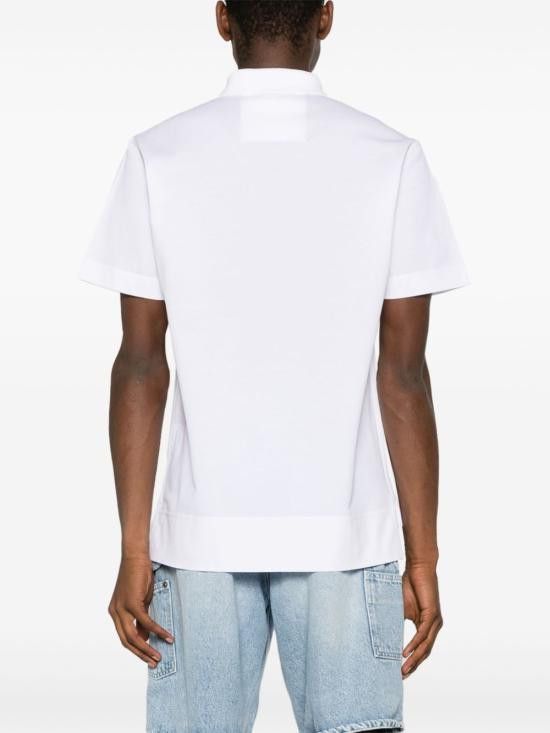 Givenchy GIVENCHY Men T-Shirts BM71KR3YCD 100 White Size US XL / EU 56 / 4 - 4 Thumbnail