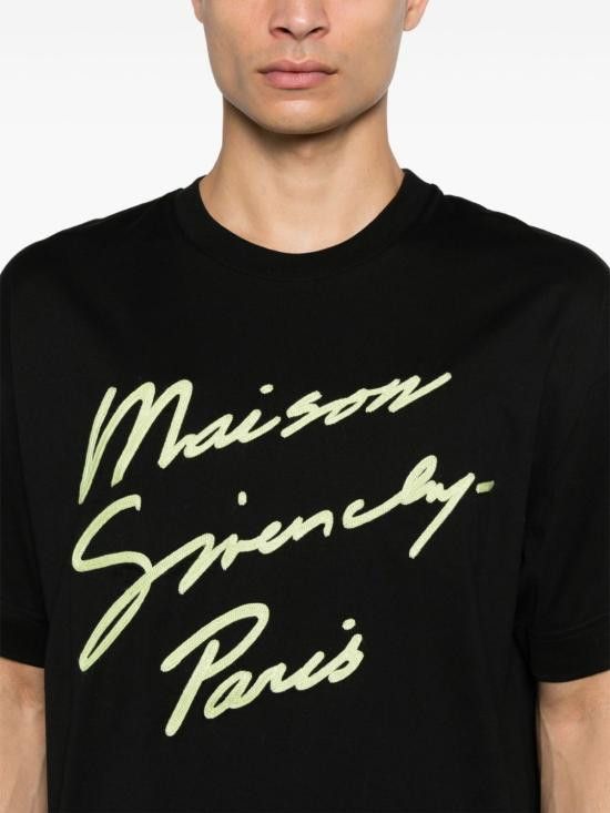 GIVENCHY Men T-Shirts BM71MG3YPH 013 Black
