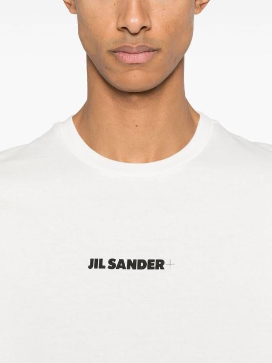 Jil Sander JIL SANDER Men T-Shirts J47GC0156 J20103102 White Size US S / EU 44-46 / 1 - 3 Thumbnail