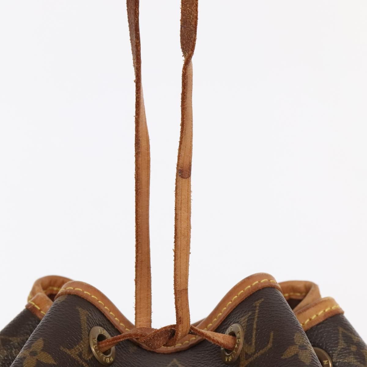 Louis Vuitton Montsouris Mm Brown Canvas Backpack Bag (Pre-Owned) Size ONE SIZE - 16 Thumbnail