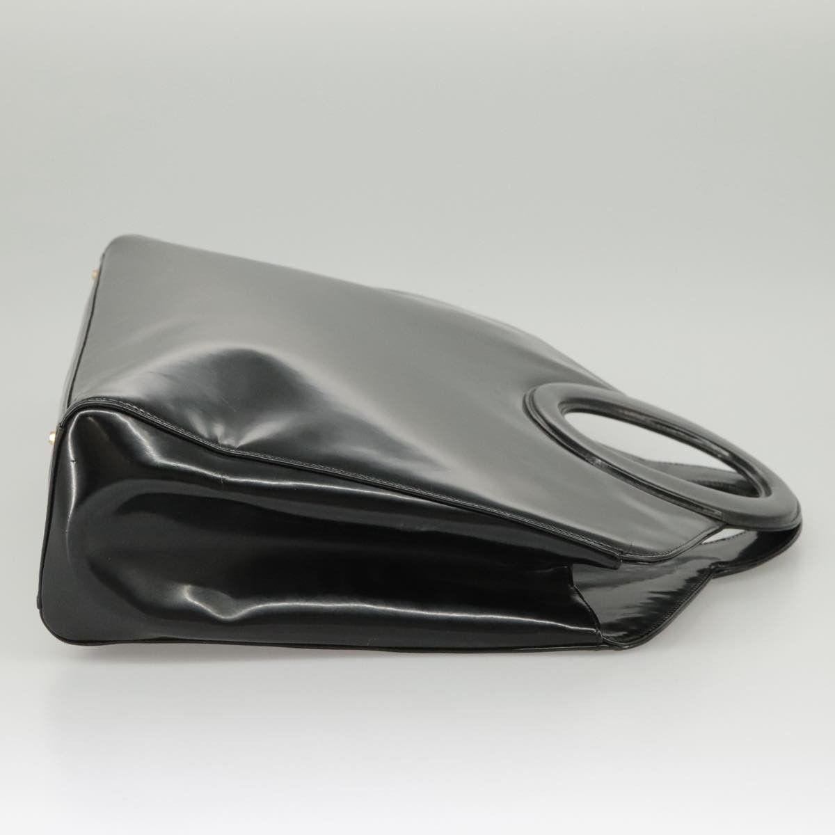 Dior Black Patent Leather Handbag (Pre-Owned) Size ONE SIZE - 4 Thumbnail