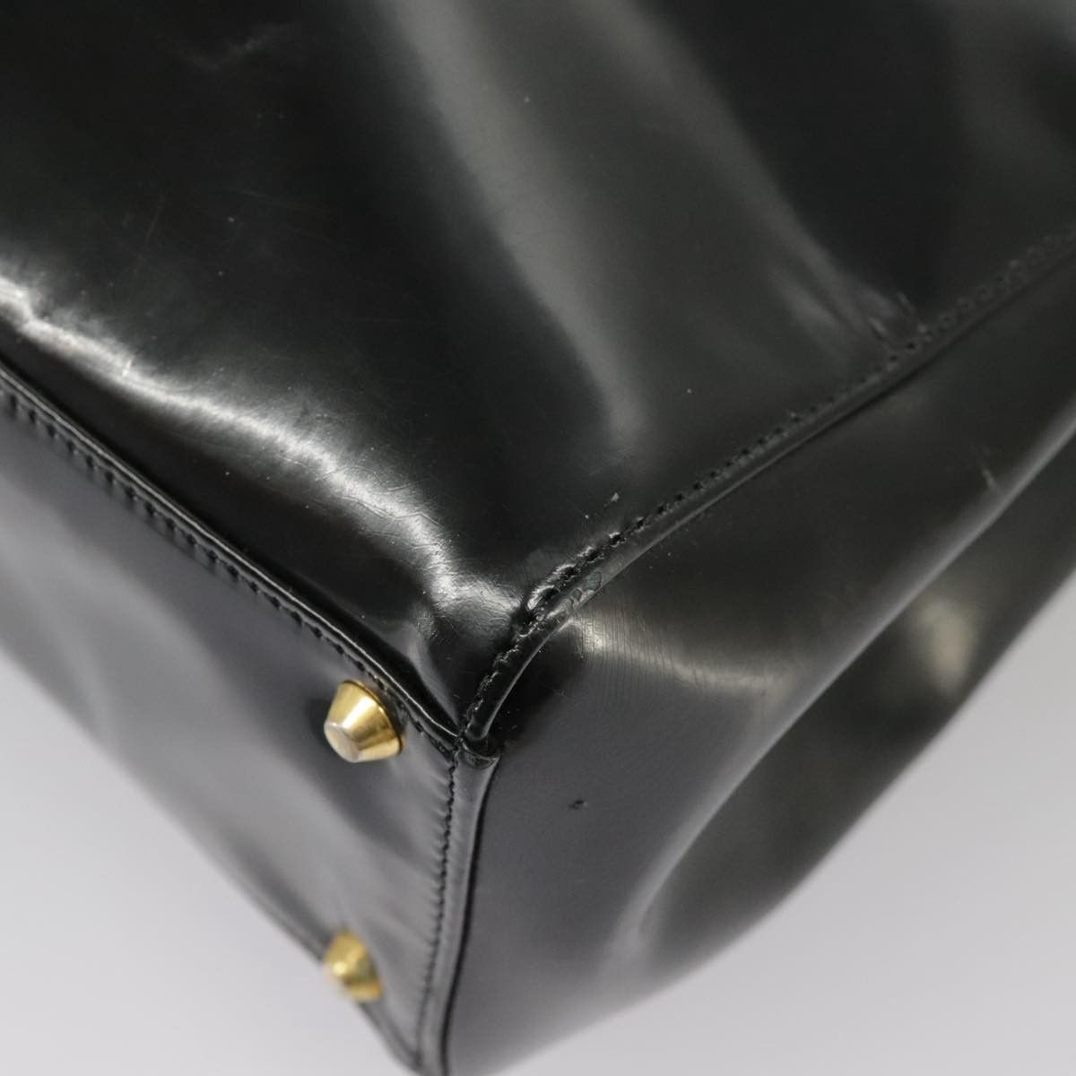 Dior Black Patent Leather Handbag (Pre-Owned) Size ONE SIZE - 8 Thumbnail