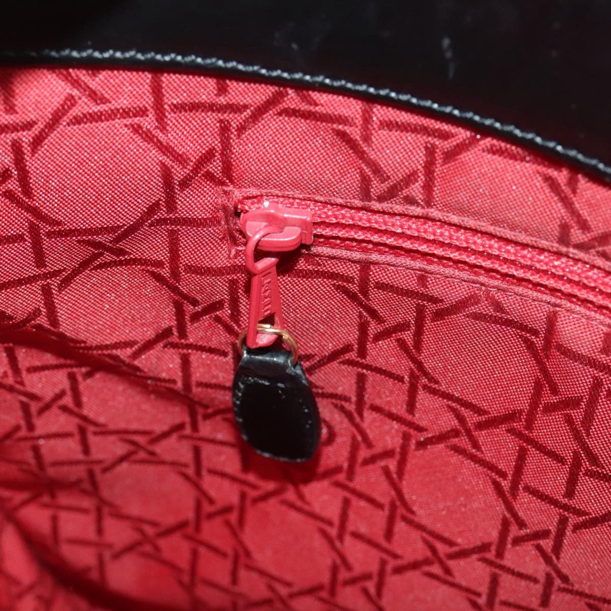 Dior Black Patent Leather Handbag (Pre-Owned) Size ONE SIZE - 11 Thumbnail