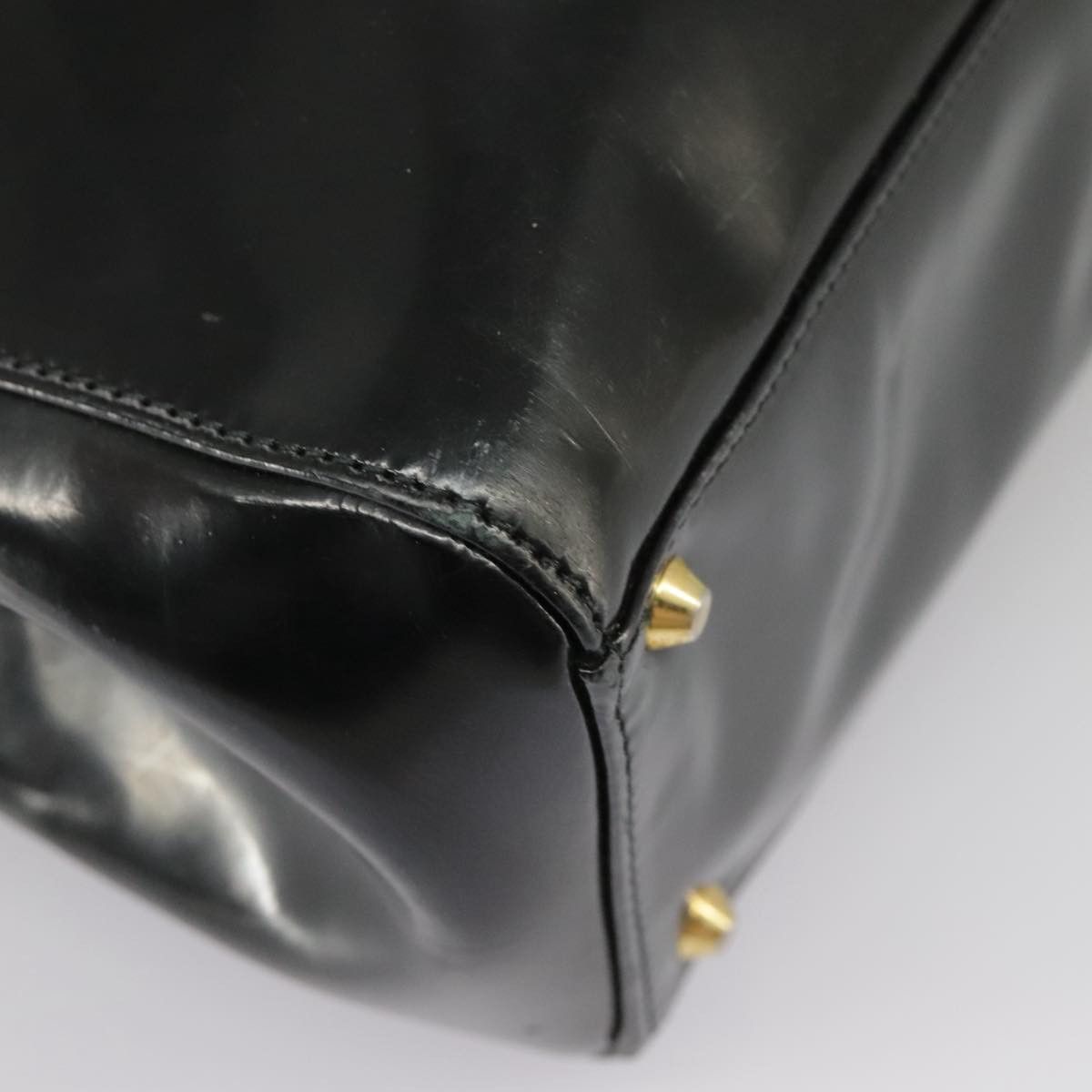 Dior Black Patent Leather Handbag (Pre-Owned) Size ONE SIZE - 9 Thumbnail