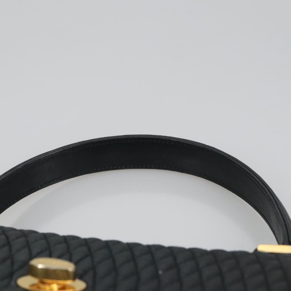 Bally Black Leather Handbag (Pre-Owned) Size ONE SIZE - 7 Thumbnail