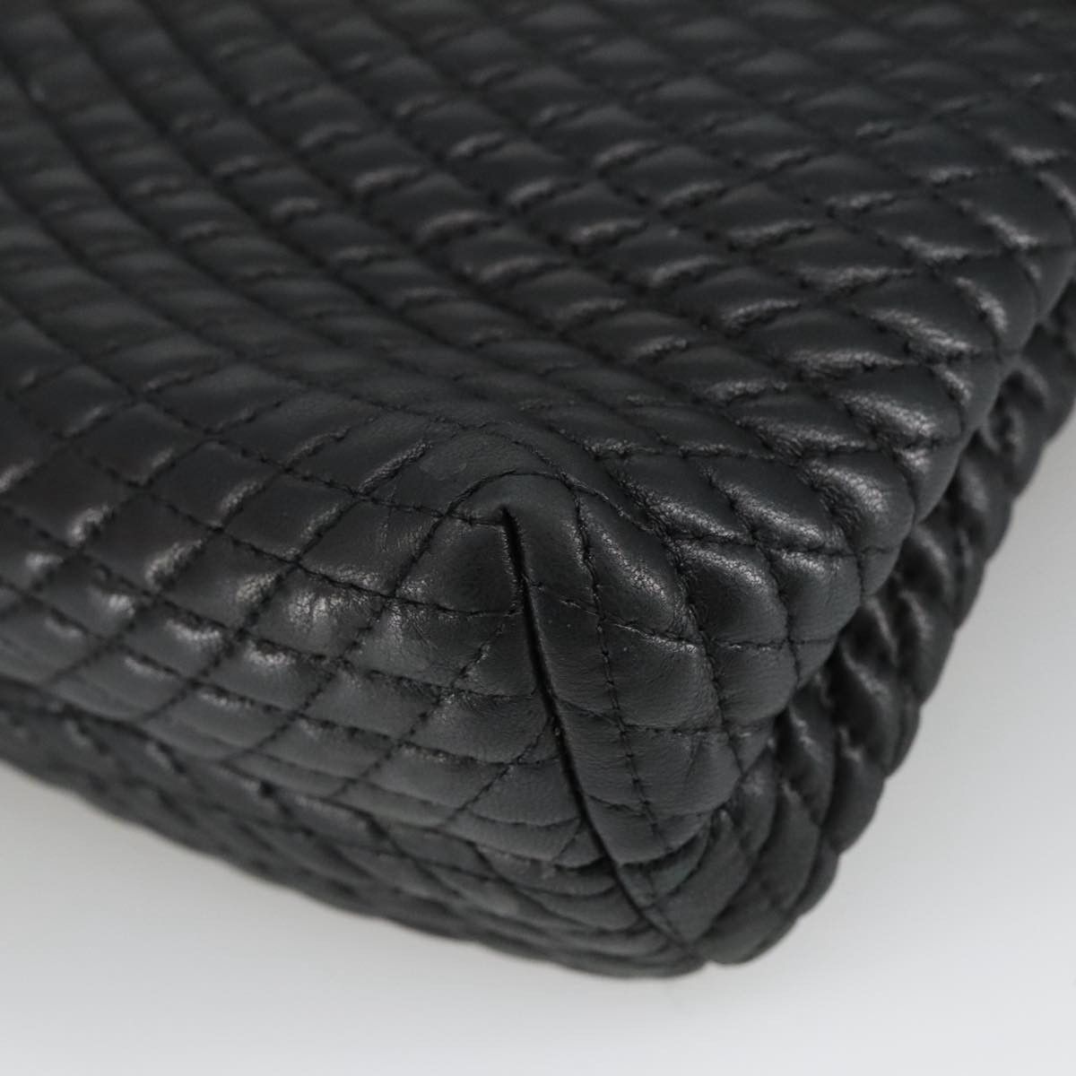 Bally Black Leather Handbag (Pre-Owned) Size ONE SIZE - 10 Thumbnail