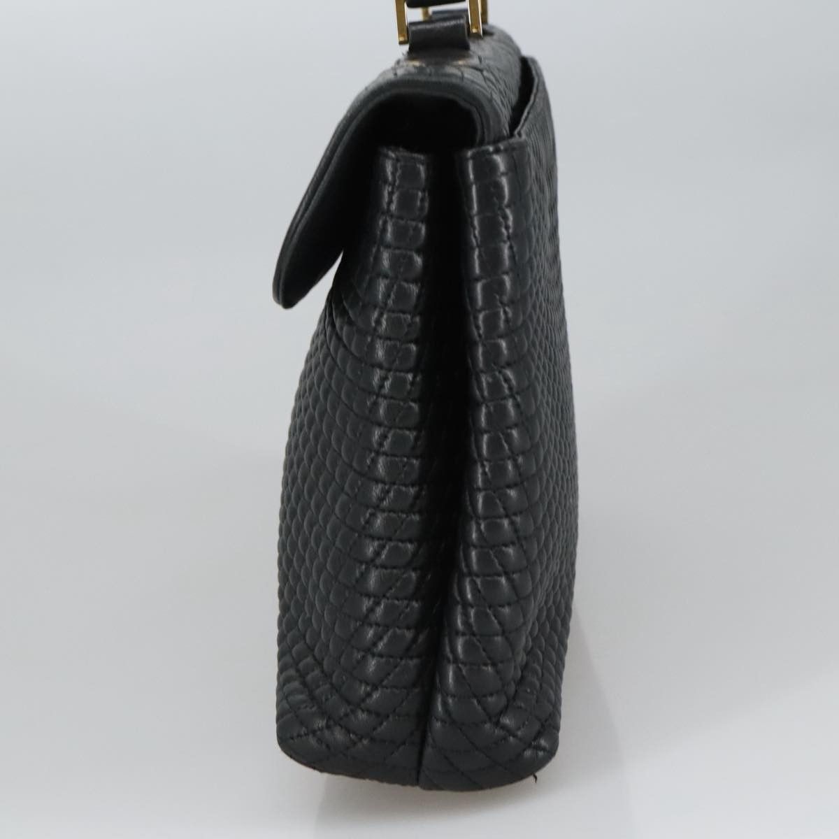 Bally Black Leather Handbag (Pre-Owned) Size ONE SIZE - 3 Thumbnail