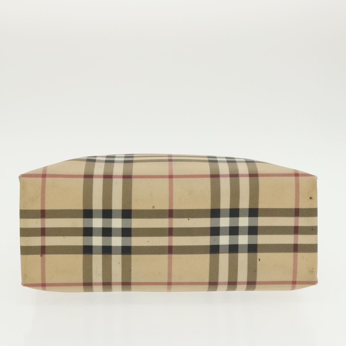Burberry Nova Check Beige Canvas Handbag (Pre-Owned) Size ONE SIZE - 18 Thumbnail