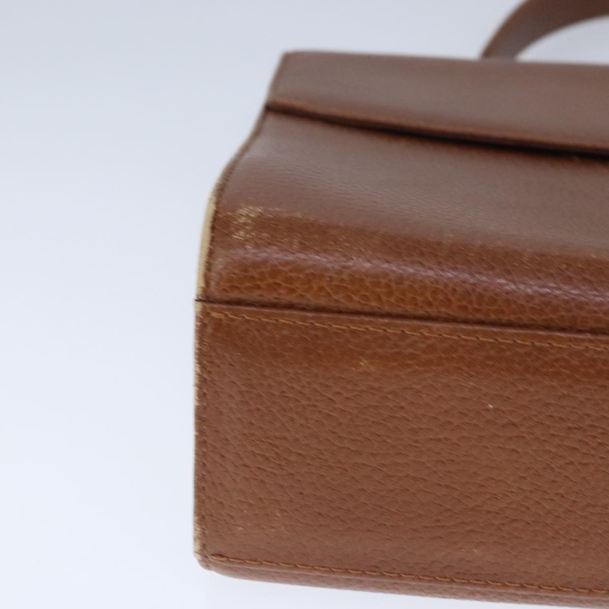 Burberry Nova Check Brown Leather Handbag (Pre-Owned) Size ONE SIZE - 8 Thumbnail