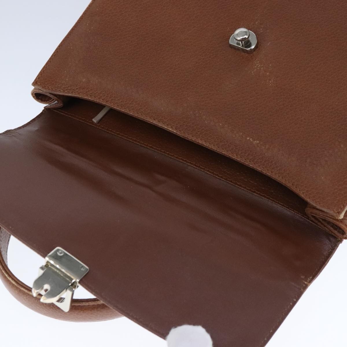Burberry Nova Check Brown Leather Handbag (Pre-Owned) Size ONE SIZE - 19 Thumbnail