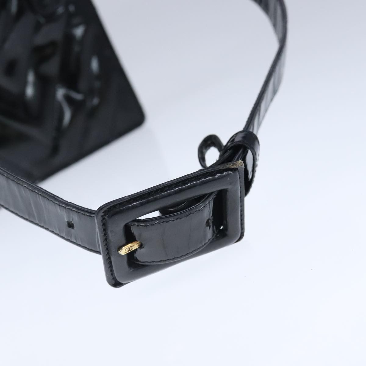 Chanel Cc Black Patent Leather Shoulder Bag (Pre-Owned) Size ONE SIZE - 5 Thumbnail