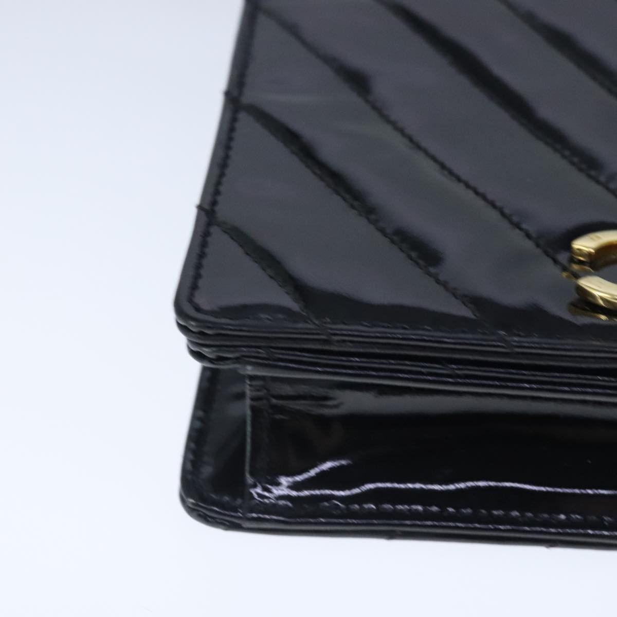Chanel Cc Black Patent Leather Shoulder Bag (Pre-Owned) Size ONE SIZE - 7 Thumbnail