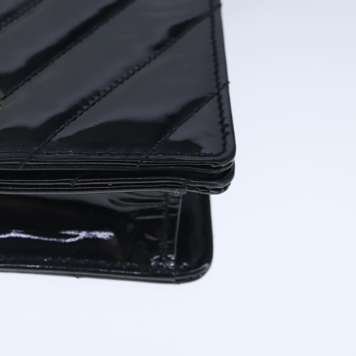 Chanel Cc Black Patent Leather Shoulder Bag (Pre-Owned) Size ONE SIZE - 8 Thumbnail