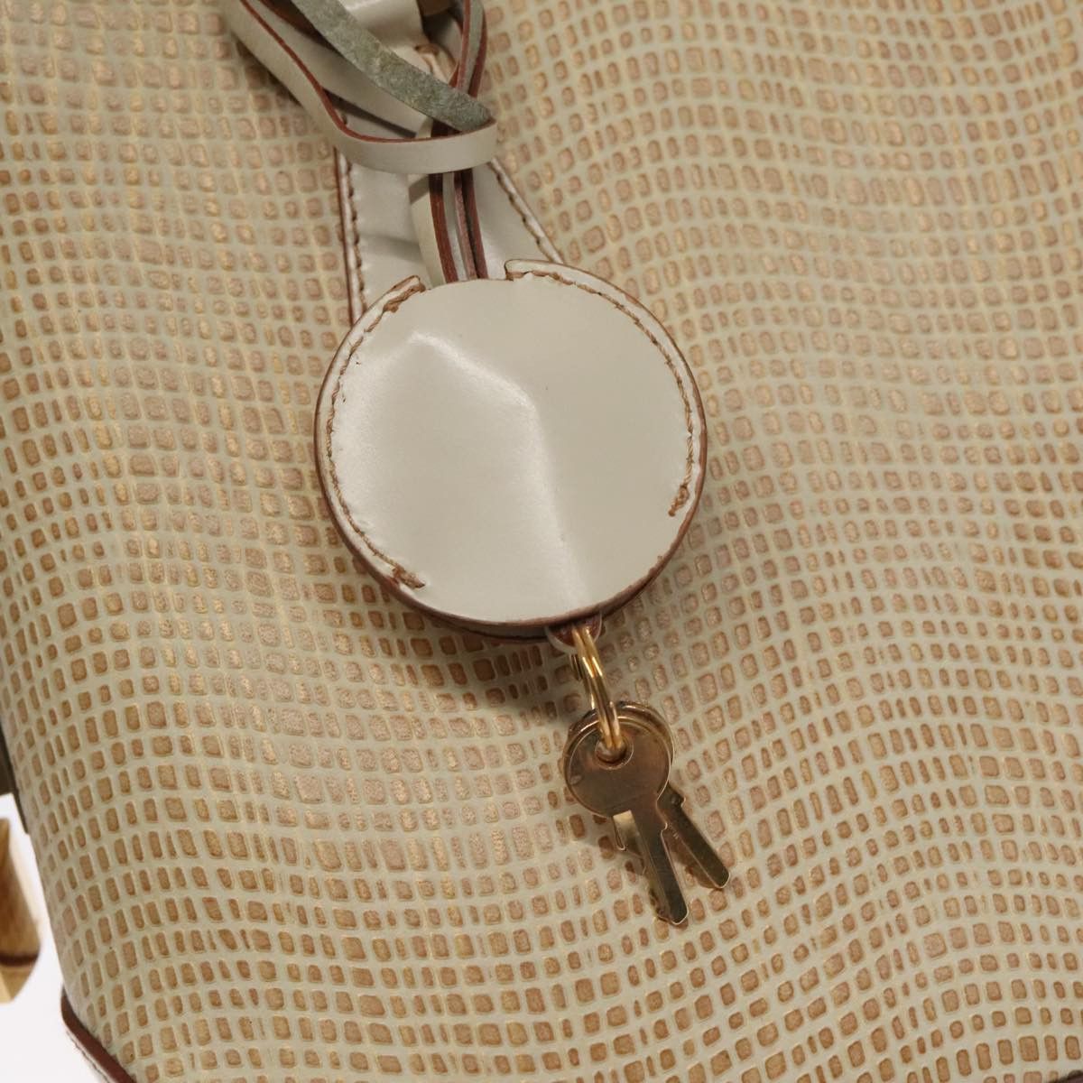 Salvatore Ferragamo Beige Leather Shoulder Bag (Pre-Owned) Size ONE SIZE - 18 Thumbnail